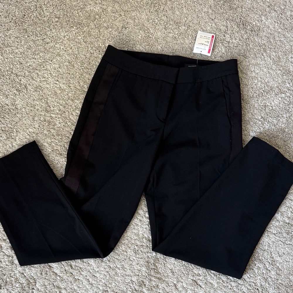 Halogen Black Pants with Elegant Side Detail